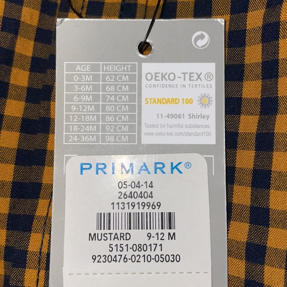 Plaid button down long sleeve collard shirt - Picture 3 of 4